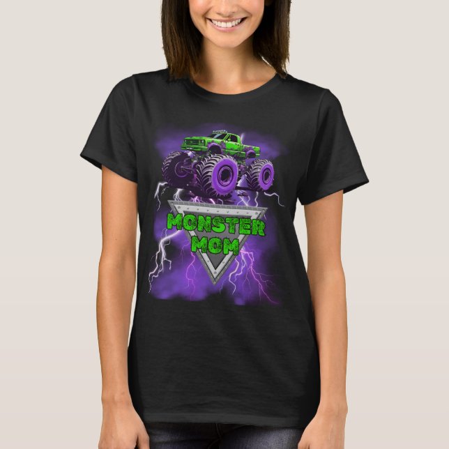Monster Mom- Monster Truck T-shirt femme pour cami (Devant)