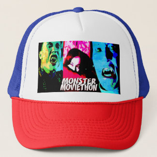 Monster Moviethon Vampire Triptych umgedreht Truckerkappe