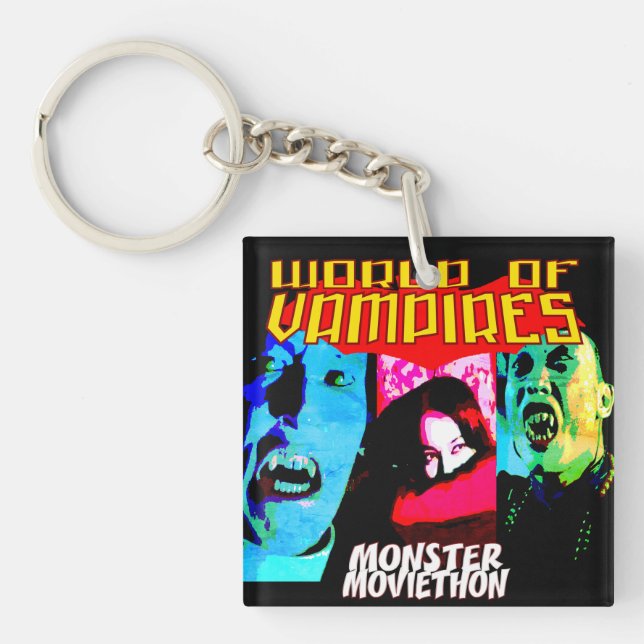 Monster Moviethon World of Vampires Schlüsselanhänger (Vorderseite)