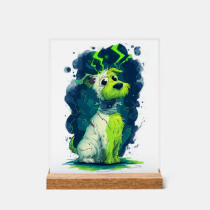 Monster Mutt – Süßer Halloween-Hund Acrylschild