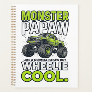 Monster Opa Wheelie Cool Lustiger Monster Truck En Planer