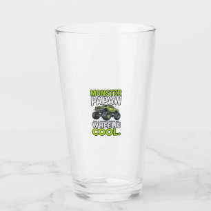 Monster Opa Wheelie Cool Lustiger Monstertruck-Ent Glas