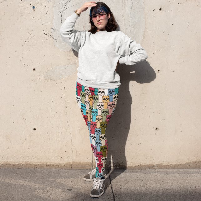 Monster Panda Leggings (Von Creator hochgeladen)