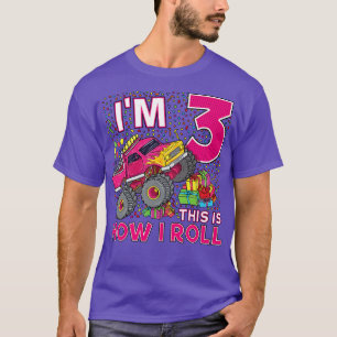 Monster-Party-Geschenk 3 Jahre alt G T-Shirt