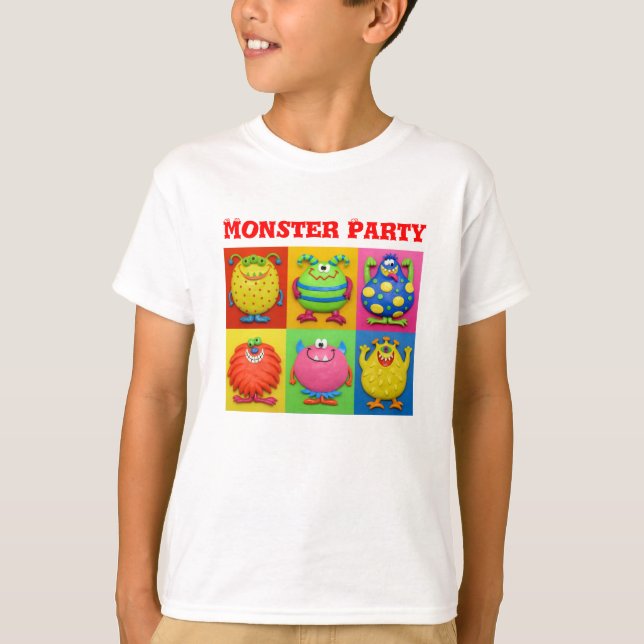 Monster-Party T-Shirt (Vorderseite)