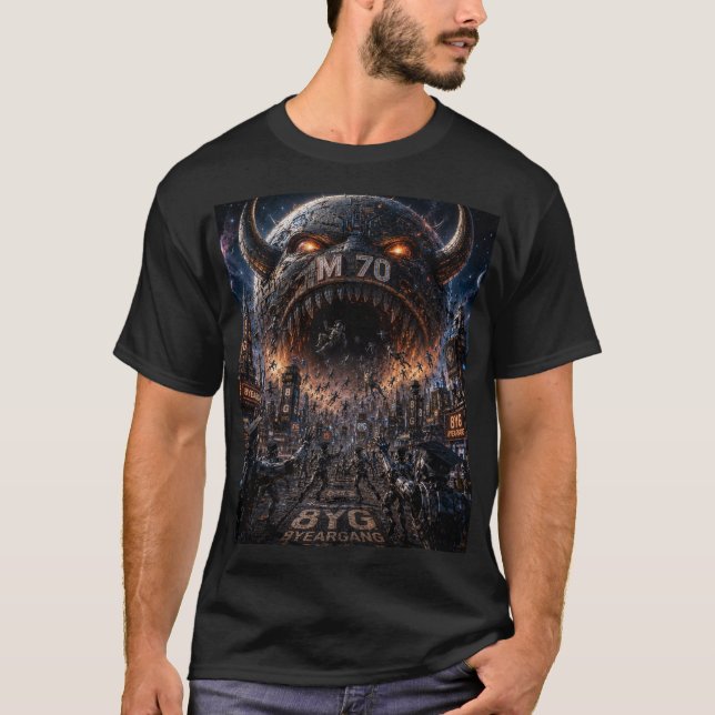 Monster Planet M70 T-Shirt (Vorderseite)