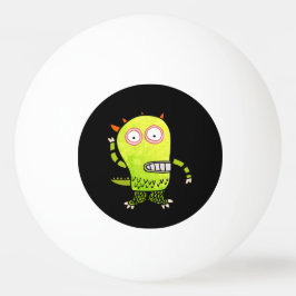 MONSTER PONG BALL MIT CUSTOM MONOGRAM TISCHTENNISBALL