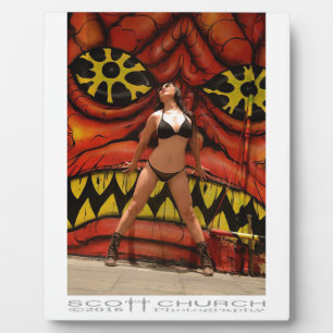 Monster Poster Fotoplatte