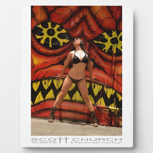 Monster Poster Fotoplatte (Vorderseite)