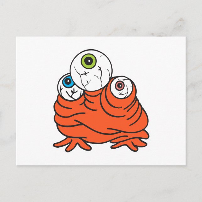 Monster Postkarte (Vorderseite)
