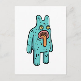 Monster Postkarte