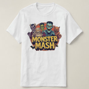 Monster-Shirt Retro-Halloween T-Shirt