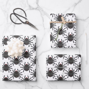 Monster Spiders Geschenkpapier Set