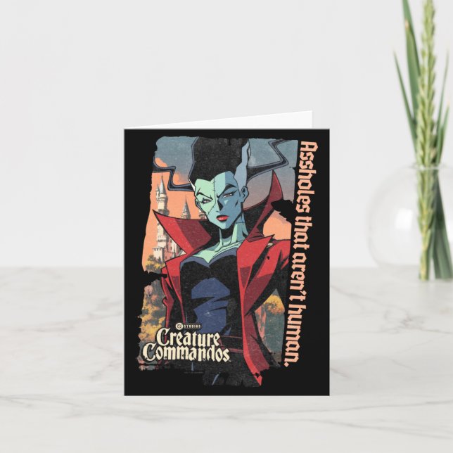 Monster Squad Die Braut Performance Karte (Vorderseite)