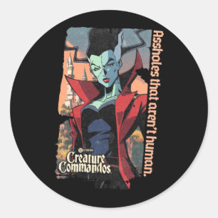 Monster Squad Die Braut Performance Runder Aufkleber