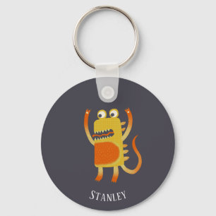 Monster Stanley Individuelle Name Schlüsselanhänge Schlüsselanhänger