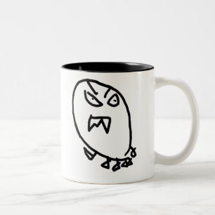 Monster-Tasse Zweifarbige Tasse