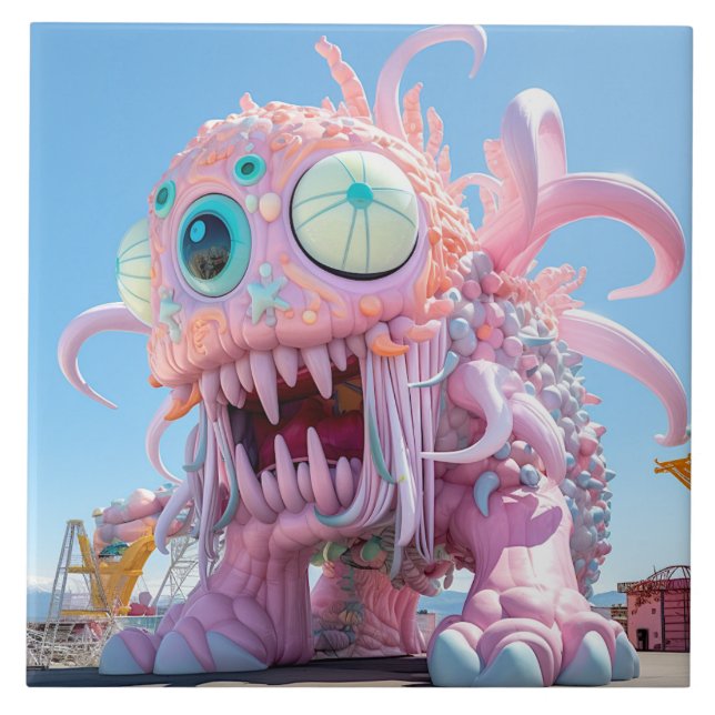 Monster Tile Fliese (Vorderseite)