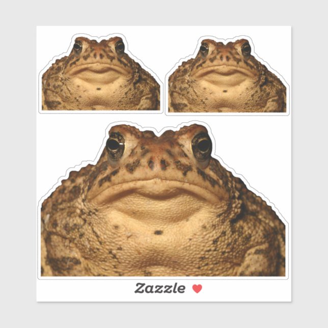 Monster Toad Stickers Aufkleber (Blatt)