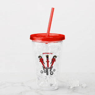 Monster-Tools für Spaß Cartoon Acryltrinkbecher
