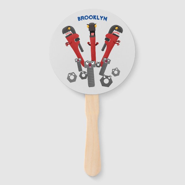 Monster-Tools für Spaß Cartoon Fächer (Vorderseite)