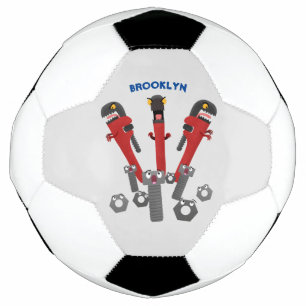 Monster-Tools für Spaß Cartoon Fußball
