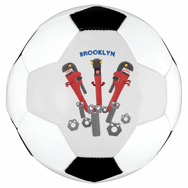 Monster-Tools für Spaß Cartoon Fußball (Vorderseite)