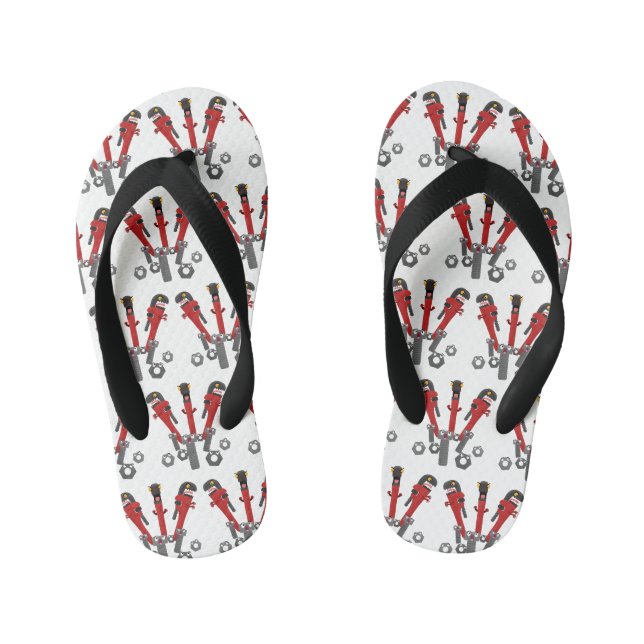 Monster-Tools für Spaß Cartoon Kinderbadesandalen (Fußbett)