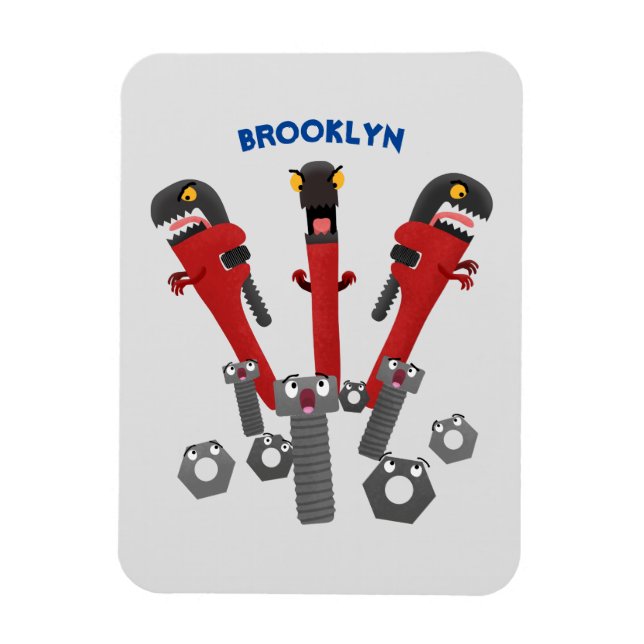 Monster-Tools für Spaß Cartoon Magnet (Vertikal)