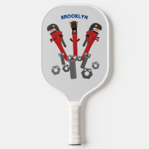 Monster-Tools für Spaß Cartoon Pickleball Schläger