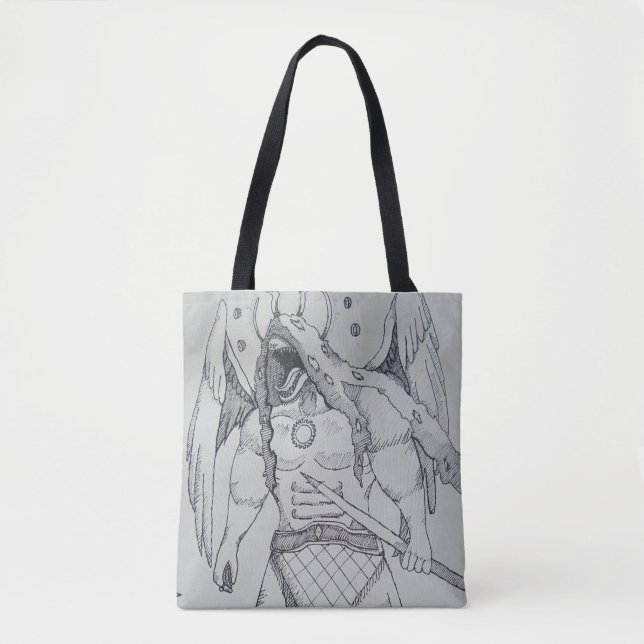 Monster Tote Bag Tasche (Vorderseite)