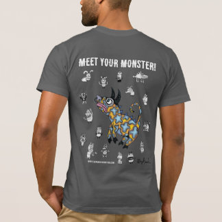 Monster Transformation Start T - Shirt Mens