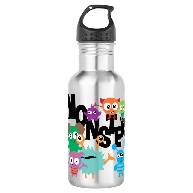 Monster Trinkflasche (Vorderseite)