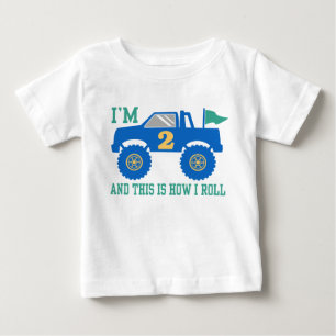 Monster Truck Baby T-shirt