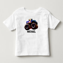 Monster Truck Birthday Kleinkind T-shirt