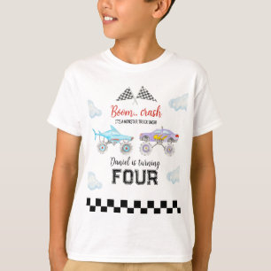 Monster Truck Birthday T-Shirt