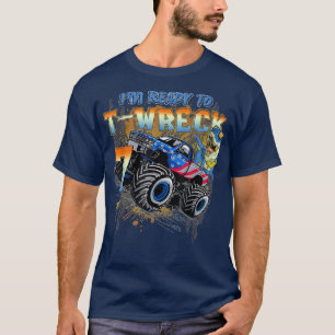 Monster Truck Boy 7 Jahre alt Shirt, ich bin berei T-Shirt
