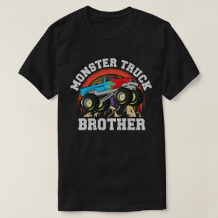 Monster Truck Brother Matching Family T-Shirt