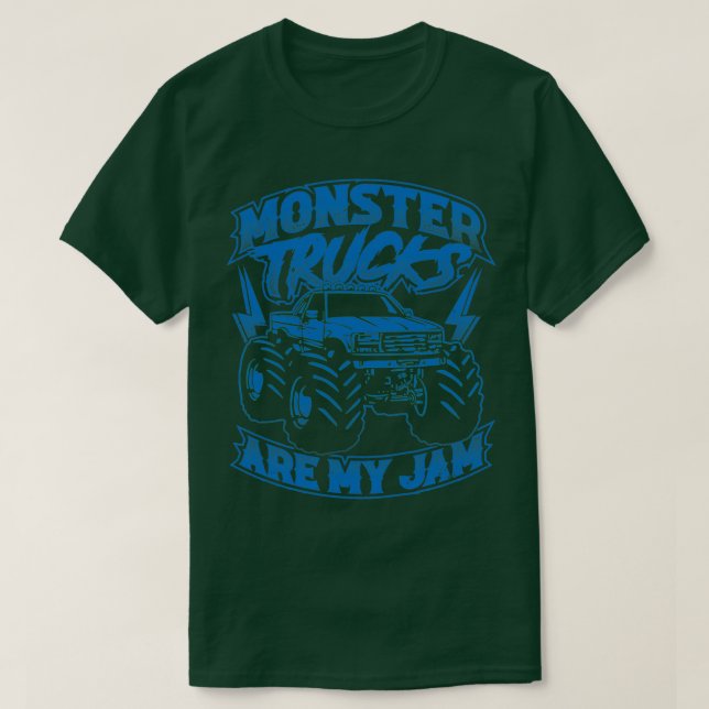 Monster Truck Car Lover Shirt Monster Jam Trucks C (Design vorne)
