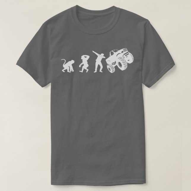 Monster Truck Dabbing Dance Funny Gift Evolution R T-Shirt (Design vorne)