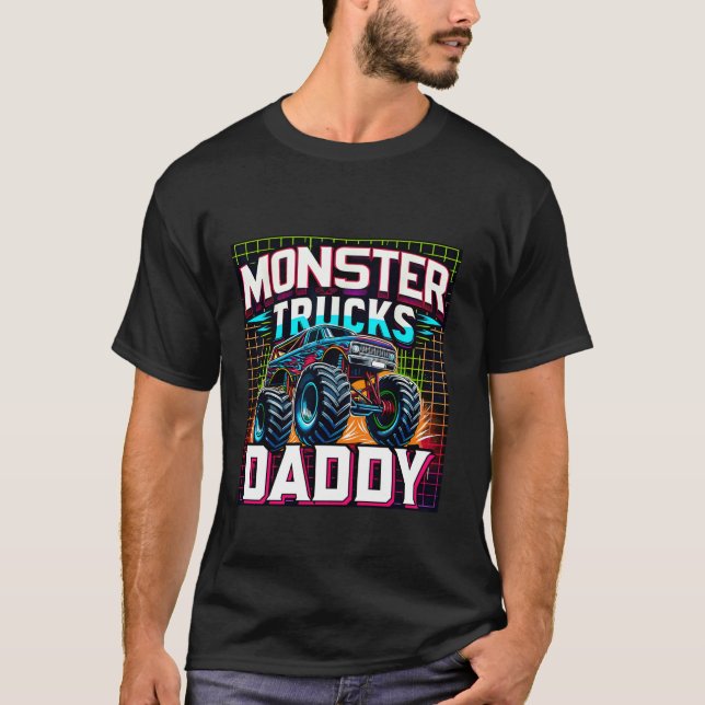 Monster Truck Daddy Monster Truck sind mein Jam Tr T-Shirt (Vorderseite)