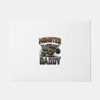 Monster Truck Daddy Vintage Gravur Shirt Design Fußmatte