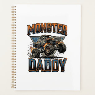 Monster Truck Daddy Vintage Gravur Shirt Design Planer