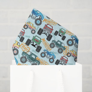 Monster-Truck-Dekorations-Seidenpapier, großes Rad Seidenpapier