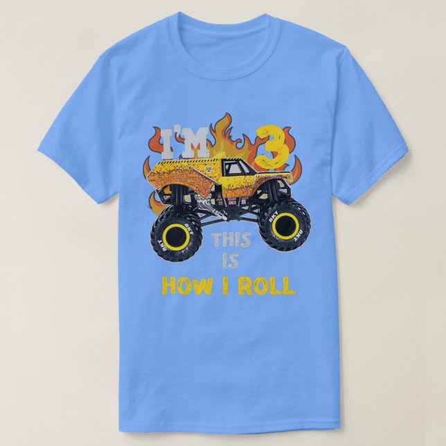 Monster Truck Earthshaker ix27m 3 so i Ro T-Shirt (Design vorne)