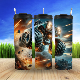 Monster Truck Extreme Offroad Action Power Thermosbecher