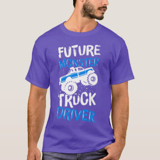 Monster Truck Führerschein Racing Sprichwort Kids  T-Shirt