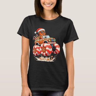 Monster-Truck-Gingerbread-Man-Weihnachten T-Shirt