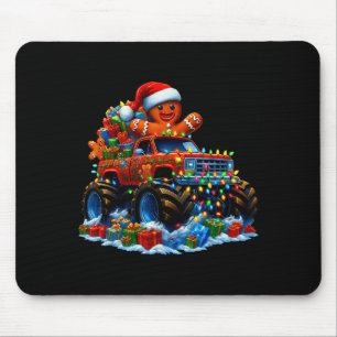 Monster-Truck-Gingerbread-Mann-lustiges-Christmas- Mousepad