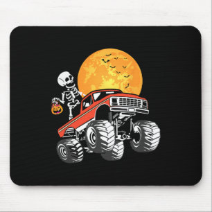 Monster Truck Halloween Boys Truck Pumpkin Mousepad